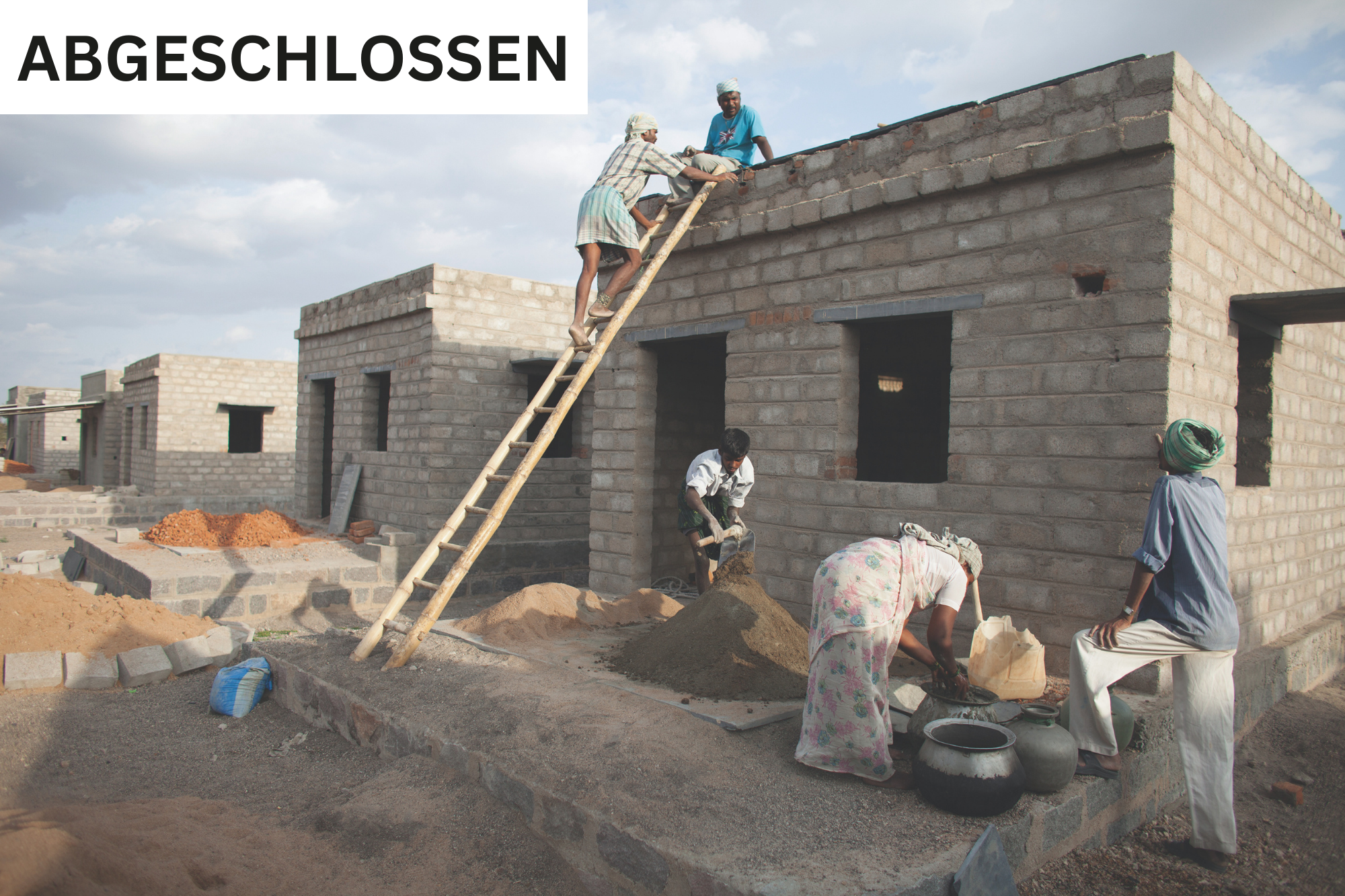 Abgeschlossen_Hausbau_Indien Bildung für Kinder mit Behinderung in Indien ermöglichen