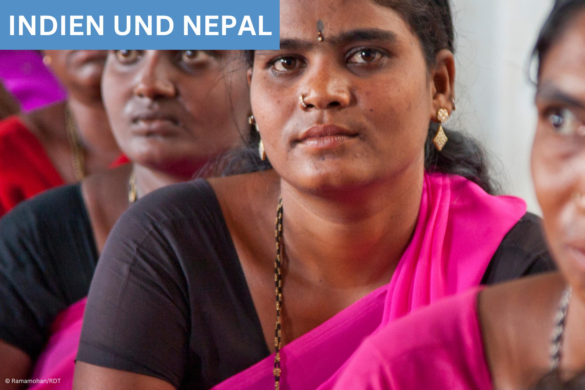 Indien Nepal Frauen